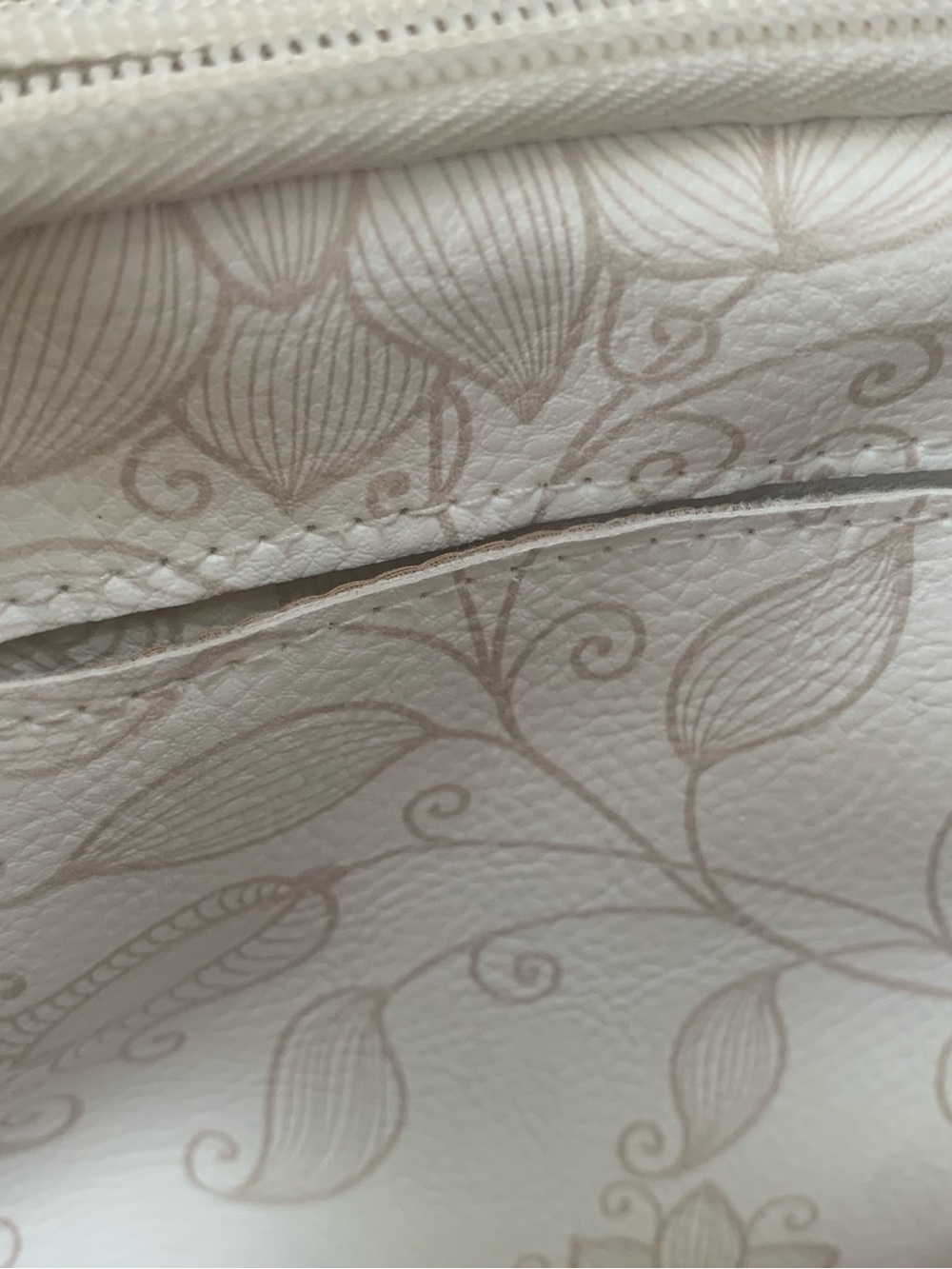 MultiSac Neutral Floral Bag in Off White - Picture 8 of 12